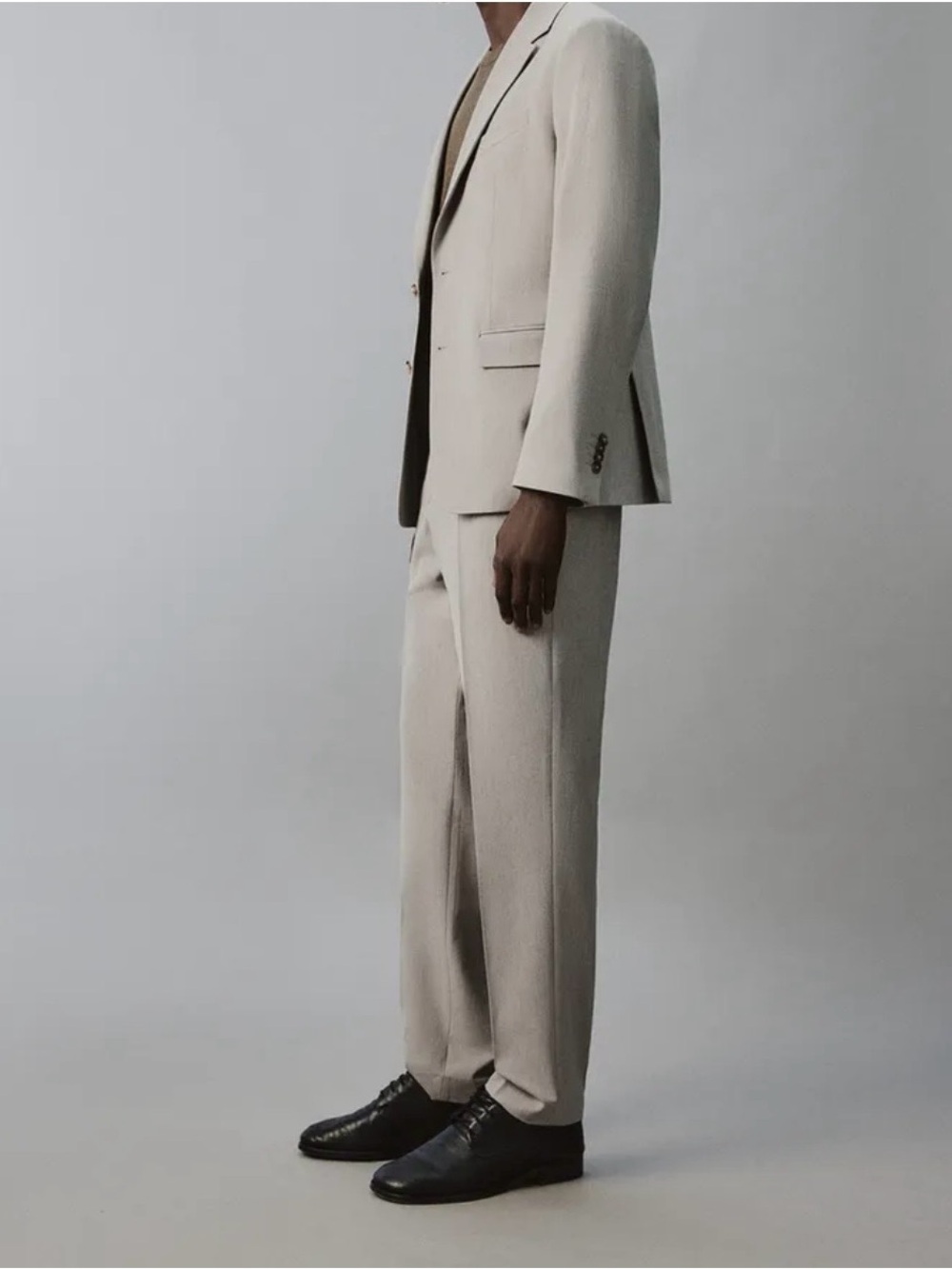 Zara Men's Taupe trousers